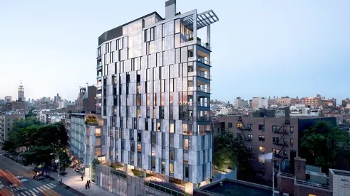 one vandam, 180 avenue of americas, bksk architects, soho condos, quinlan development group, studio db, triplex penthouses