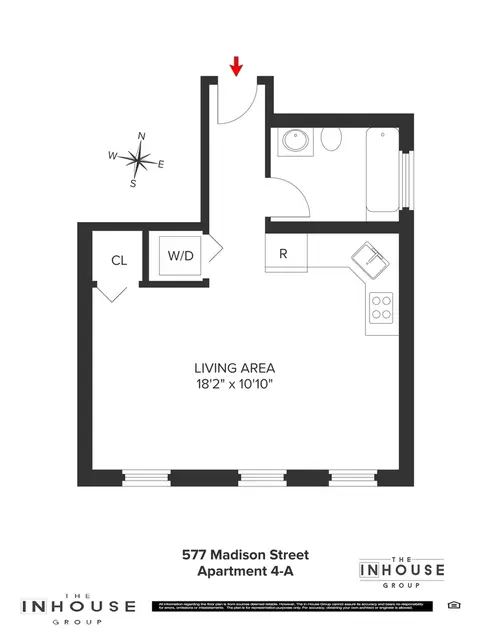 577 Madison Street #4A floor plan