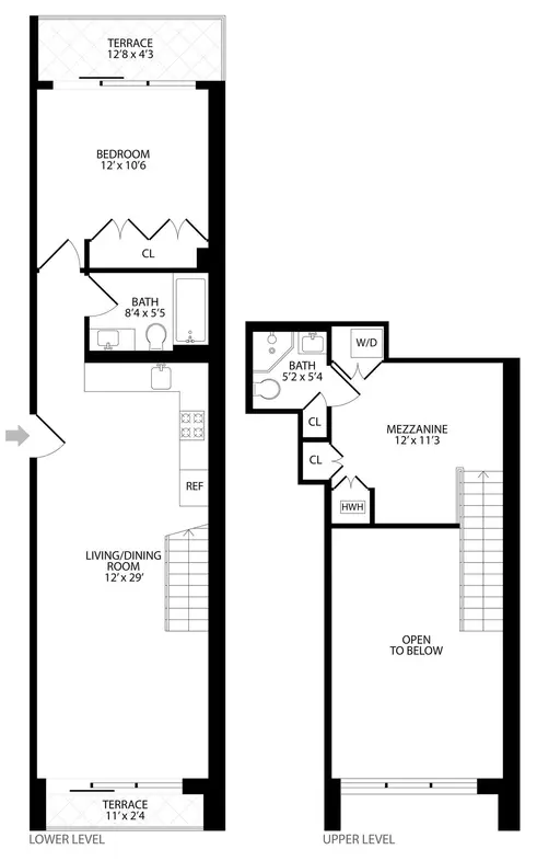 203 Quincy Street #2C floor plan