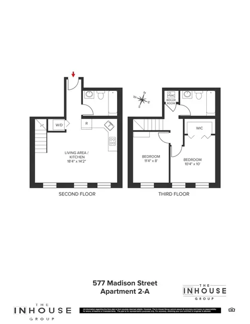 577 Madison Street #2A floor plan