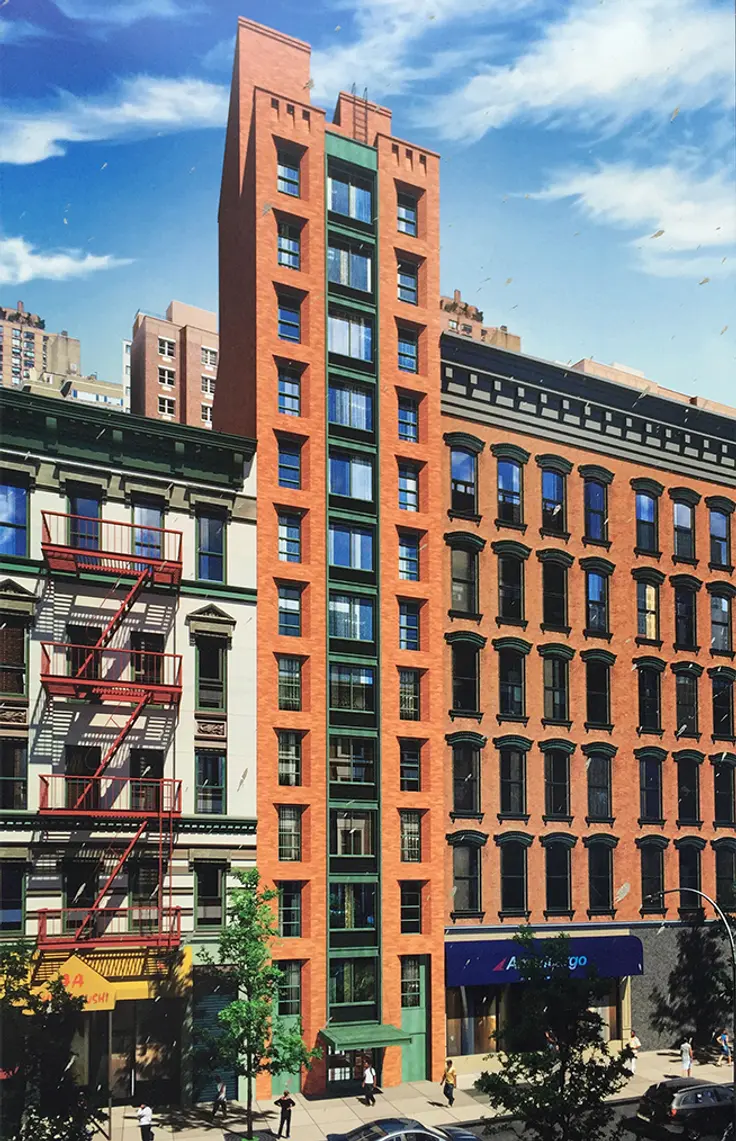 211 West 28th Street will top out at 14 stories and host 37 affordable apartments.