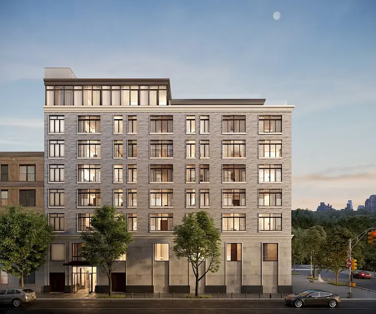 Rendering of the new development at 10 Lenox Avenue in Harlem (All images courtesy of Halstead Development Marketing)