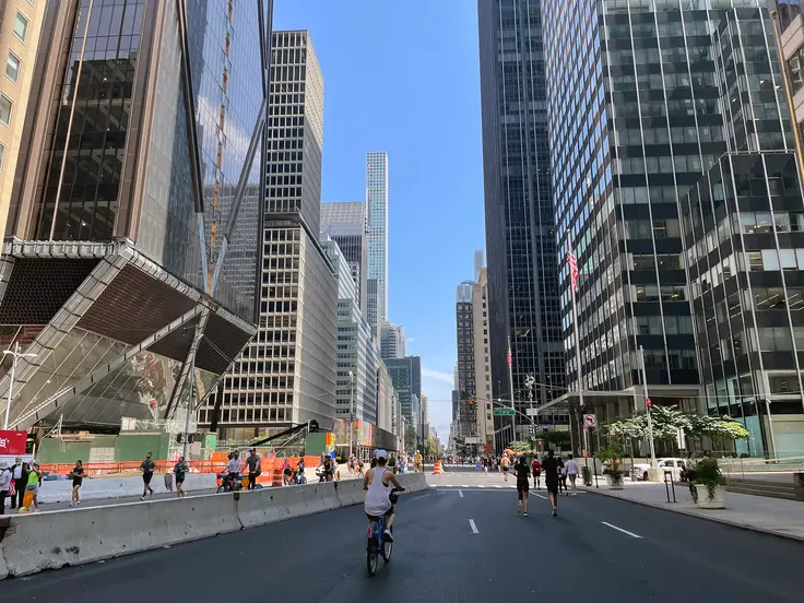 Park Avenue during summer streets 2024 58