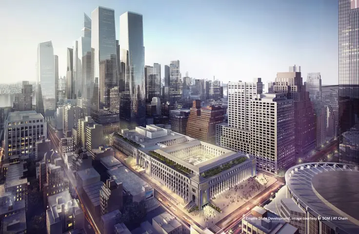 All renderings credit of Empire State Development and SOM 