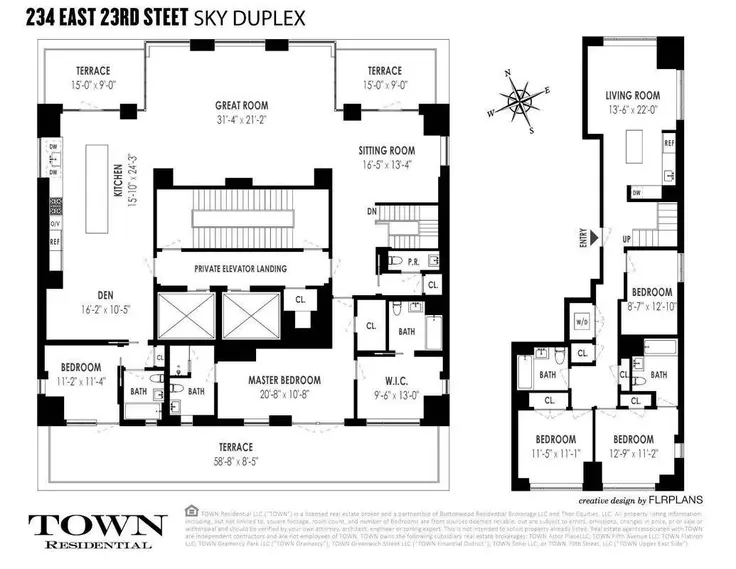 234 East 23rd Street floor plan