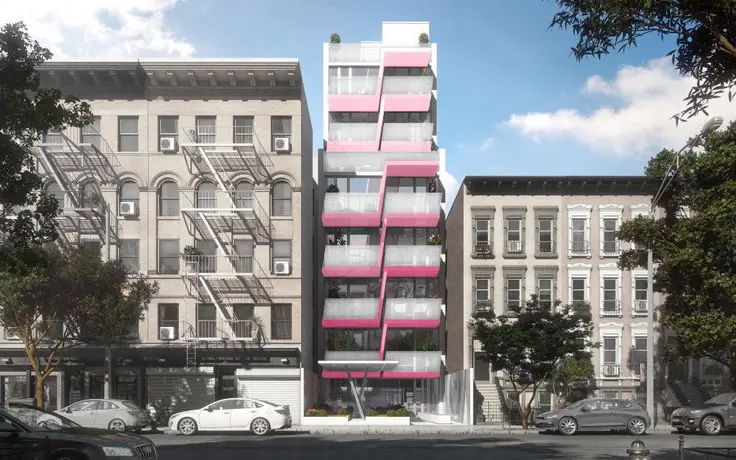 329 Pleasant Avenue in East Harlem (Image via Kurv Architecture)