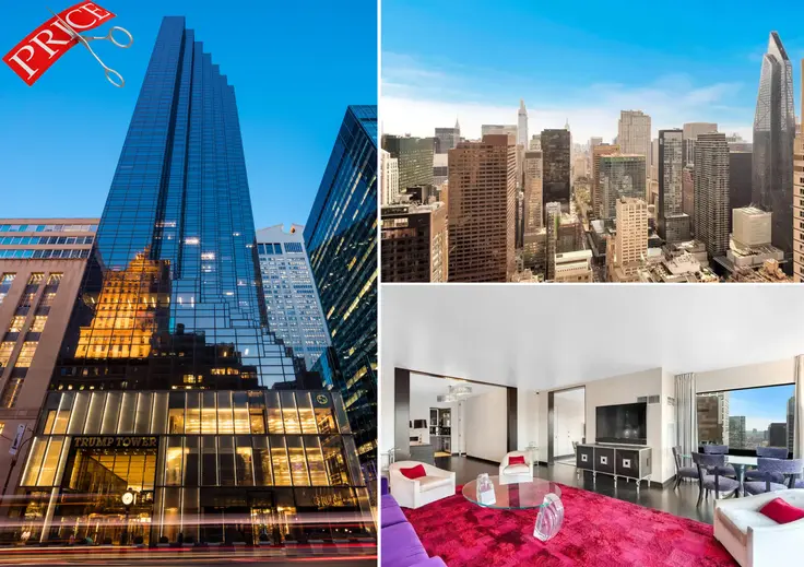 Trump Tower, #59B, which recently had its price reduced (Douglas Elliman)