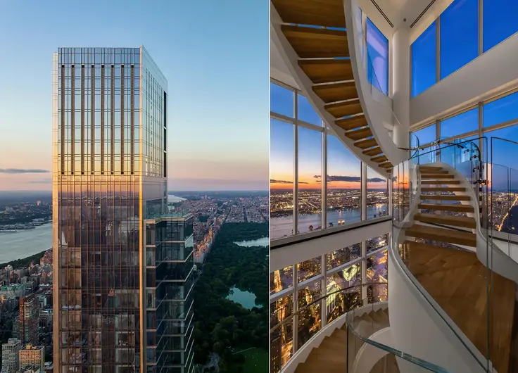 Which is higher - this penthouse's altitude or asking price? (Central Park Tower, #PH - Serhant)