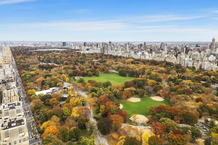 Central Park from Trump International #PH50A (via Corcoran Group)