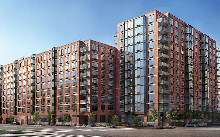 1400 Hudson Street rises as Toll Brothers City Living's fourth condominium project in the Hudson Tea Community.