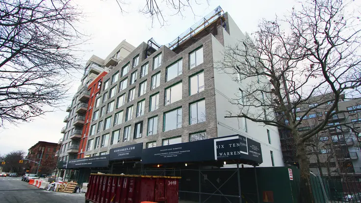 Boerum Hill's latest condo project at 610 Warren is almost complete; CityRealty