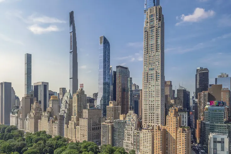 Billionaires' Row and Central Park South (via Robert A.M. Stern Architects)