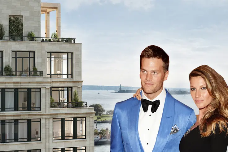 Tom Brady and Gisele B??ndchen's $25.4M purchase in 70 Vestry was last week's top closing (rendering via Robert A.M. Stern Architects)