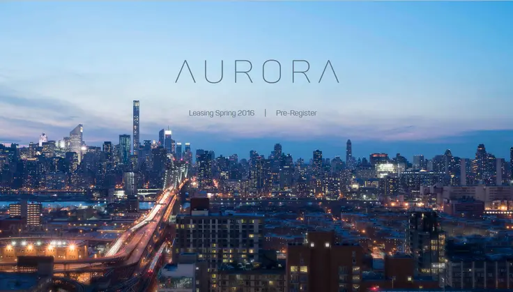 The residential portion of the 30-story building at 29-11 Queens Plaza North will be known as Aurora.