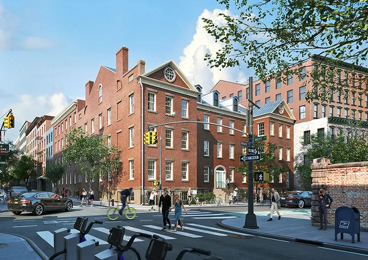 St. Patrick's Old Cathedral School at 34 Prince Street; Renderings by MARCH