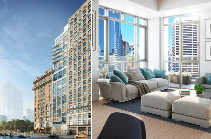 ML House at 1050 Sixth Ave in Midtown offers 62 open concept rental residences. (Images: mlhouse.nyc)