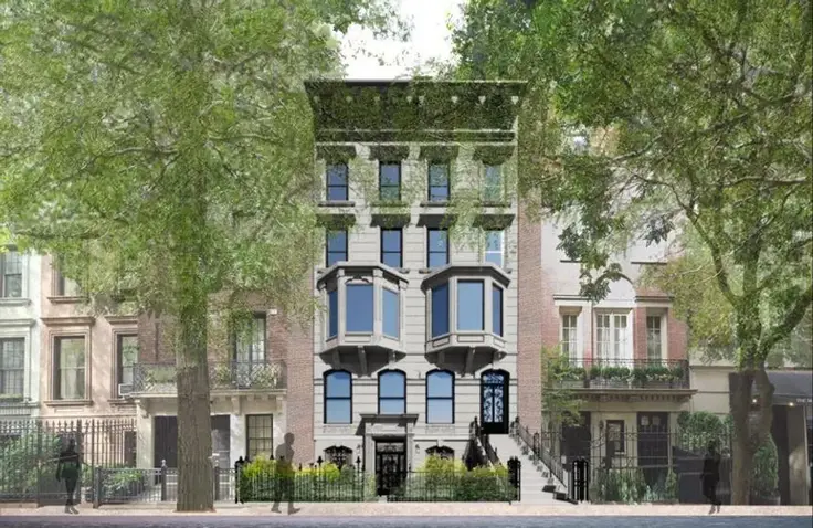 15-17 East 77th Street, the top contract of the week with a $32.5 million ask (The Corcoran Group)