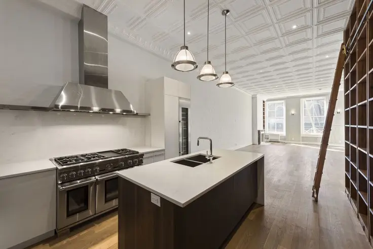 Brand new, full-floor loft residences have debuted at 124 West Houston Street in Greenwich Village. (Daizy Realty)