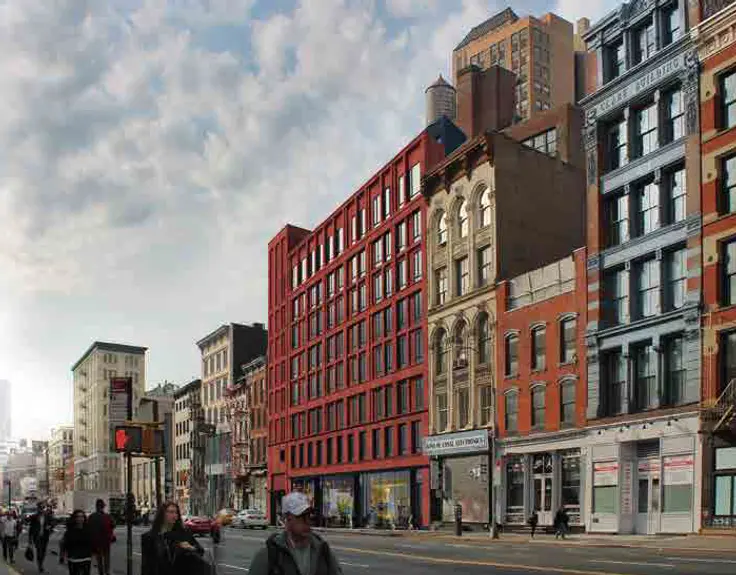 322 Canal Street rendering, credit: Paul A. Castrucci Architect 