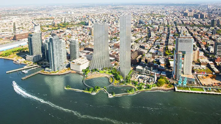 All renderings via Field Operations and Bjarke Ingels Group for Two Trees Management