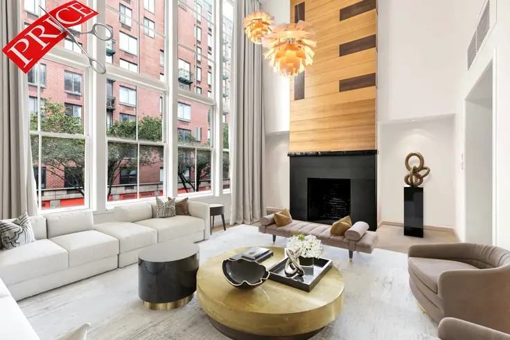 The asking price of this Tribeca townhouse has been reduced by 25% (Compass)