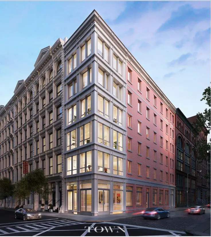 52 Wooster Street in SoHo, a newly constructed condominium with only four units. 