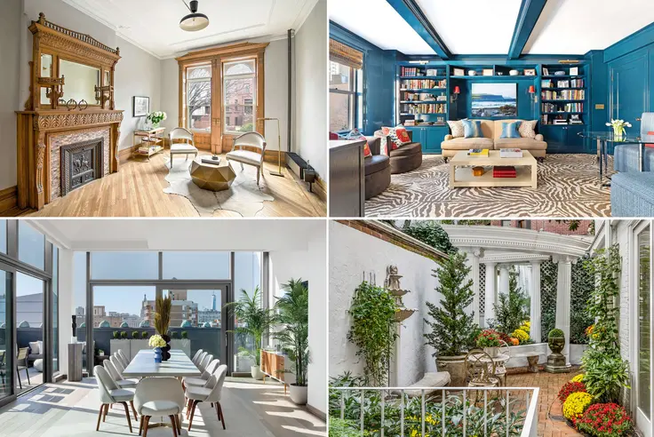 A round-up of the most gorgeous apartments newly-listed in NYC