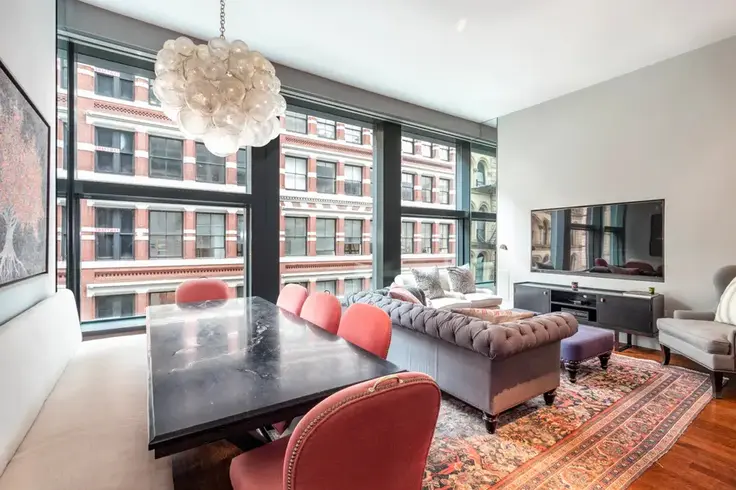 Chic Soho apartment comes with equally stylish furnishings (40 Mercer Street, #9 - Compass)