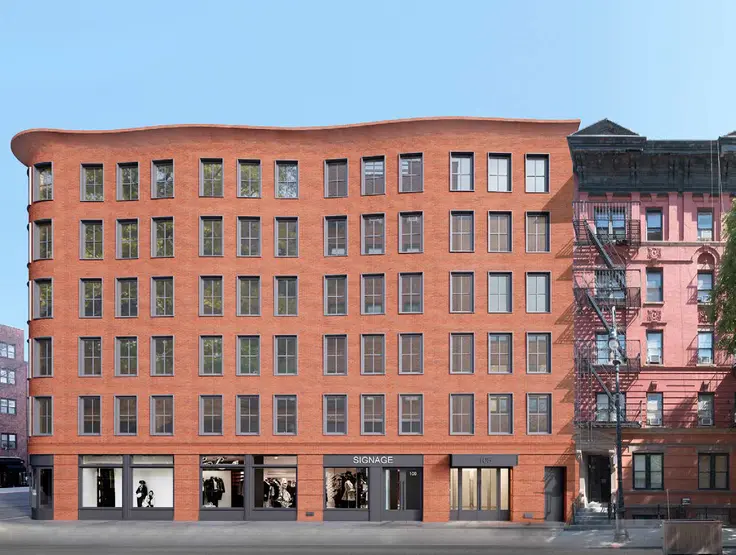 New design of 540 Hudson Street to be presented to the LPC tomorrow (MA Architects)