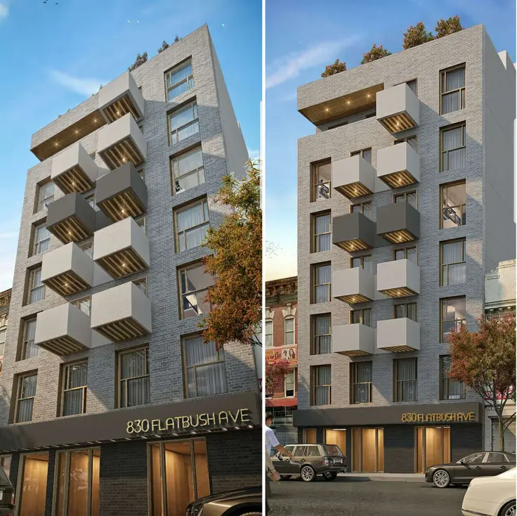 830 Flatbush Avenue rendering via Michael Avramides Architects