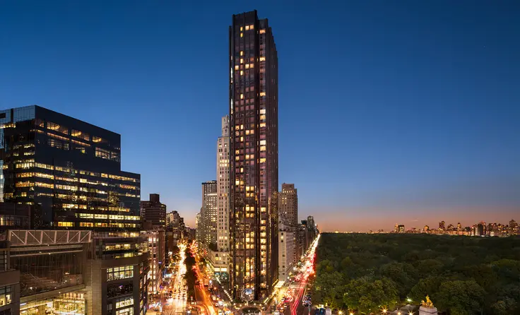 A 3-bed on the 30th floor of Trump International was the top closing recorded last week ( photo via https://www.trumphotels.com/central-park)