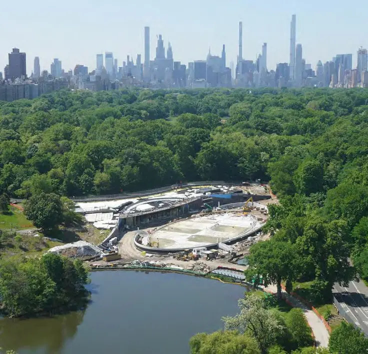 Harlem Meer construction