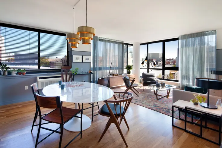 Inside the luxury rental building at 50 North 5th Street in Williamsburg. (Image via 50north5th.com)