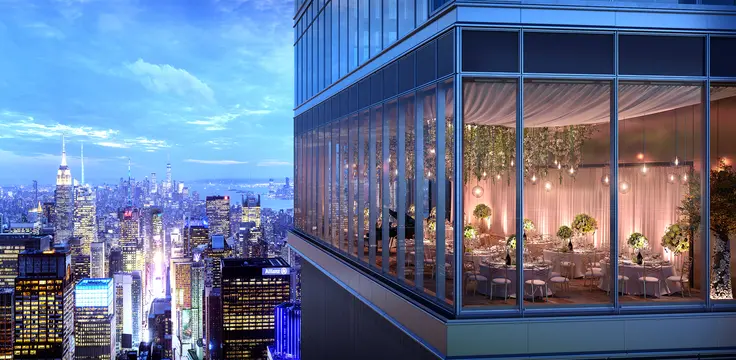 100th-floor ballroom that will be the highest in the world