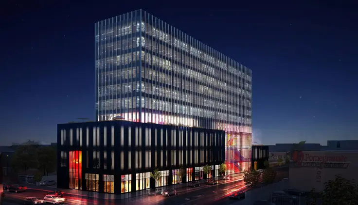 Night rendering of 1508 Coney Island Avenue coming to Midwood, Brooklyn