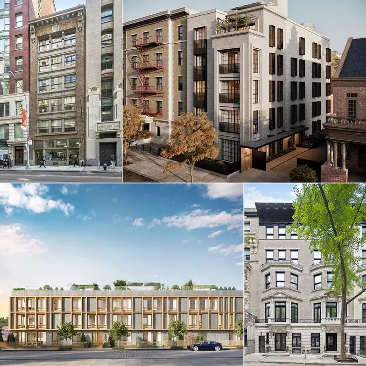 Recently launched boutique condos throughout New York City