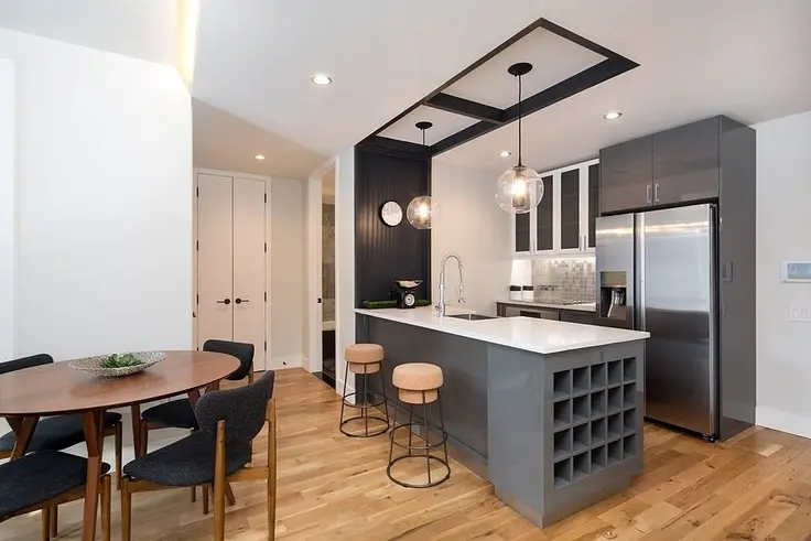 Newly built Prospect Heights rental at 670 Pacific Street opened in 2016 and has several units available. (Image via Bold New York)