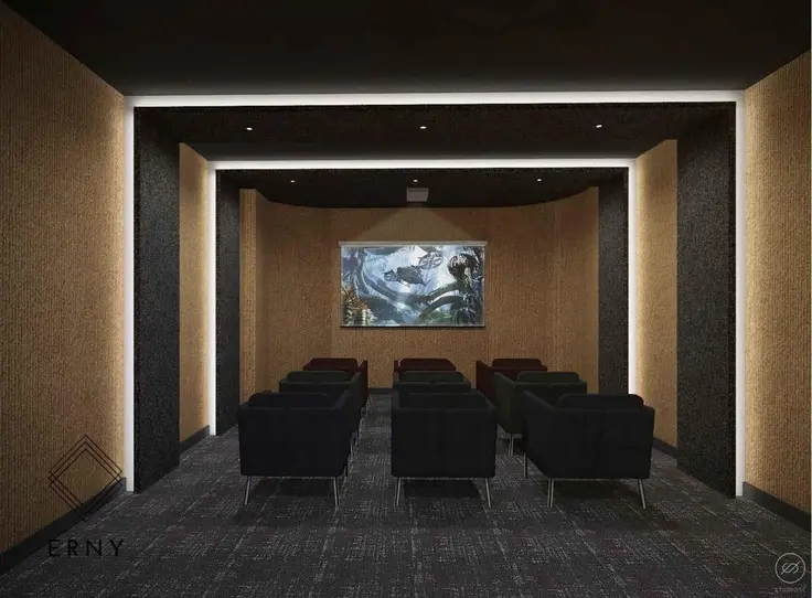 movie theater apartments