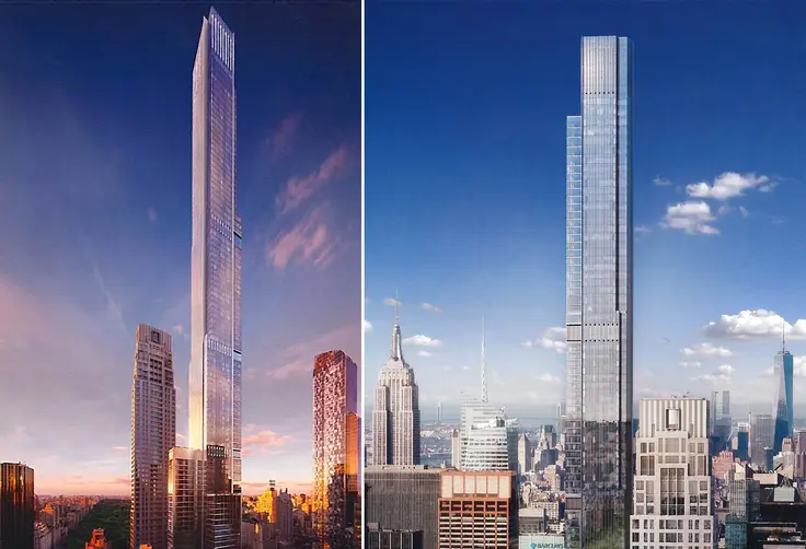 Renderings of Central Park Tower (Extell Development Company)