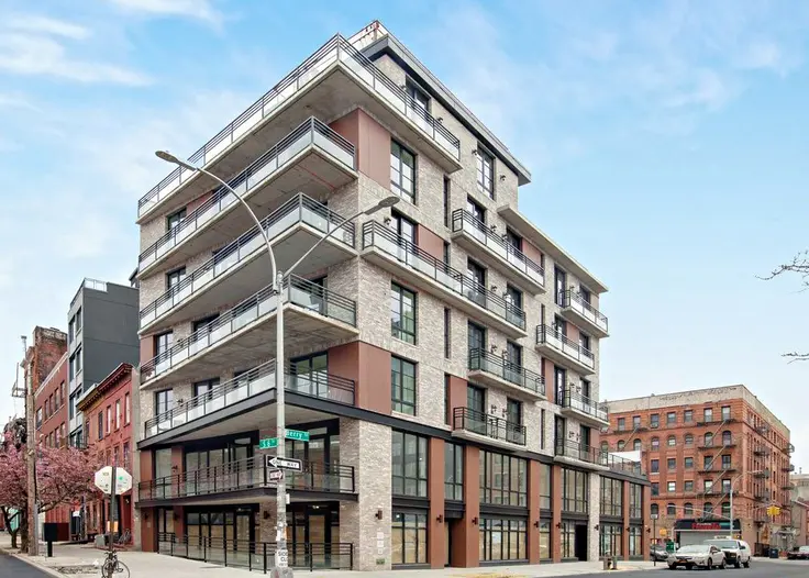 A new rental building has opened at 82 South 6th Street in South Williamsburg, Brooklyn. (Image via EXR Group)