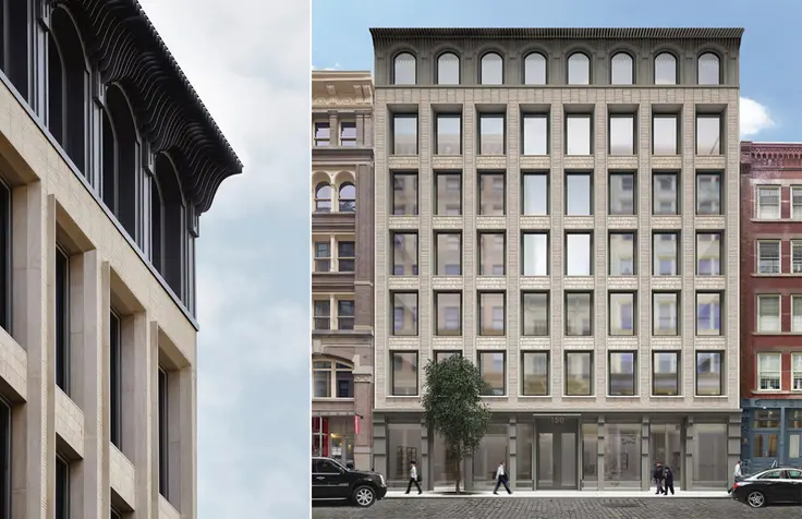 Photo and Rendering of 150 Wooster Street (KUB)