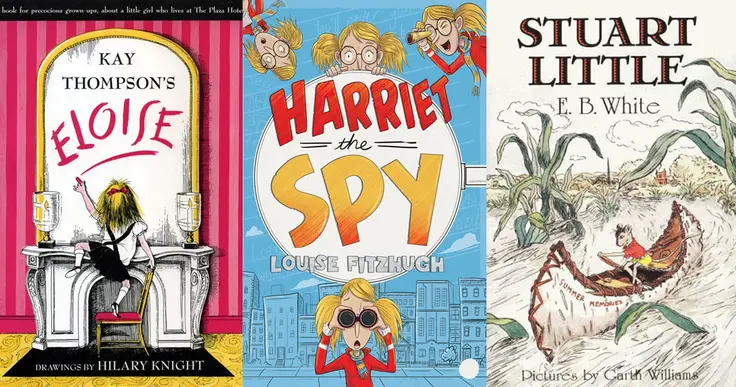 Eloise, Harriet the Spy and Stuart Little all find themselves in a New York City setting