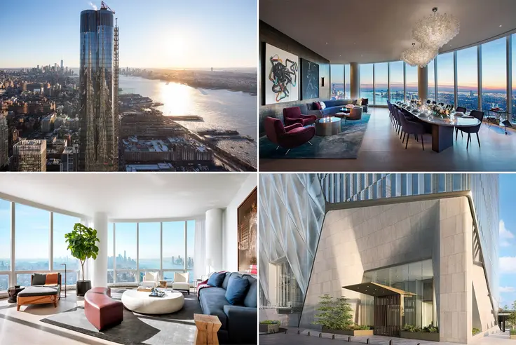 Fifteen Hudson Yards (images via Corcoran/Related Companies)