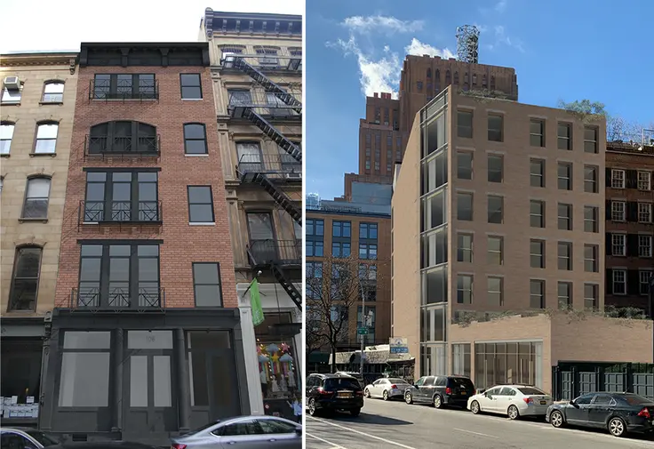 Up for review tomorrow is a restoration of106 Franklin Street and 31 Leonard Street in Tribeca via Landmarks Preservation Commission