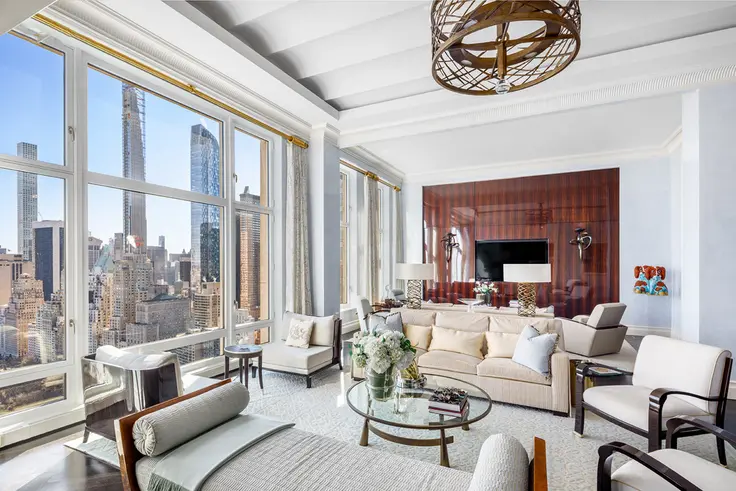 This 3-bed home at 15 Central Park West received a 23% haircut (via Corcoran)