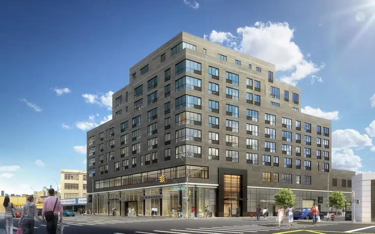 Rendering of The Silver Star in Long Island City, via thesilverstarlic.com