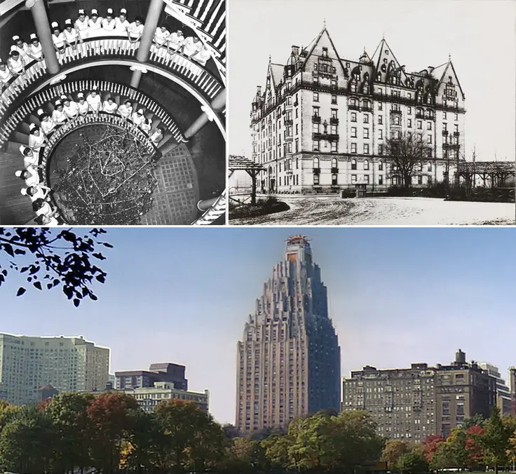 The Octago, The Dakota, and 55 Central Park West