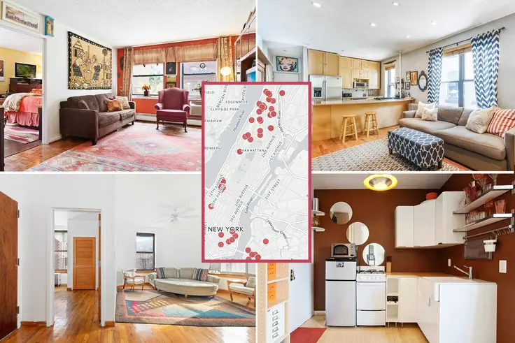This month's rundown features a one-bedroom co-op for $425K in Williamsburg 