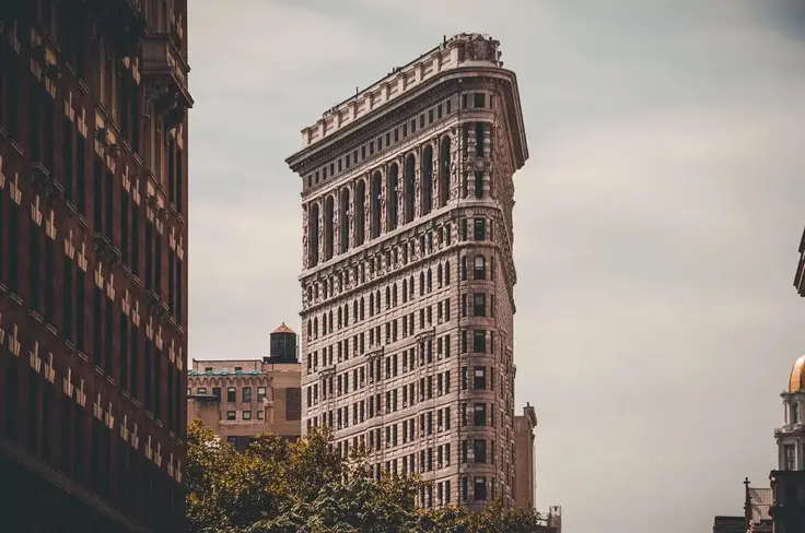 The often imitated but never duplicated Flatiron Building