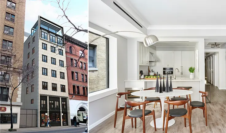 207 West 75th Street (renderings and model photos courtesy of Opal Holdings and Jeffrey Cole Architects)